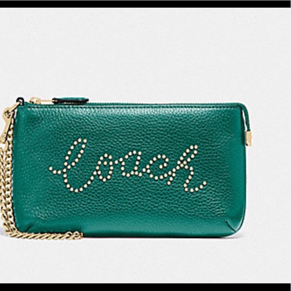💯Stunning Coach Large Signature Wristlet 🤩 - Picture 3 of 6
